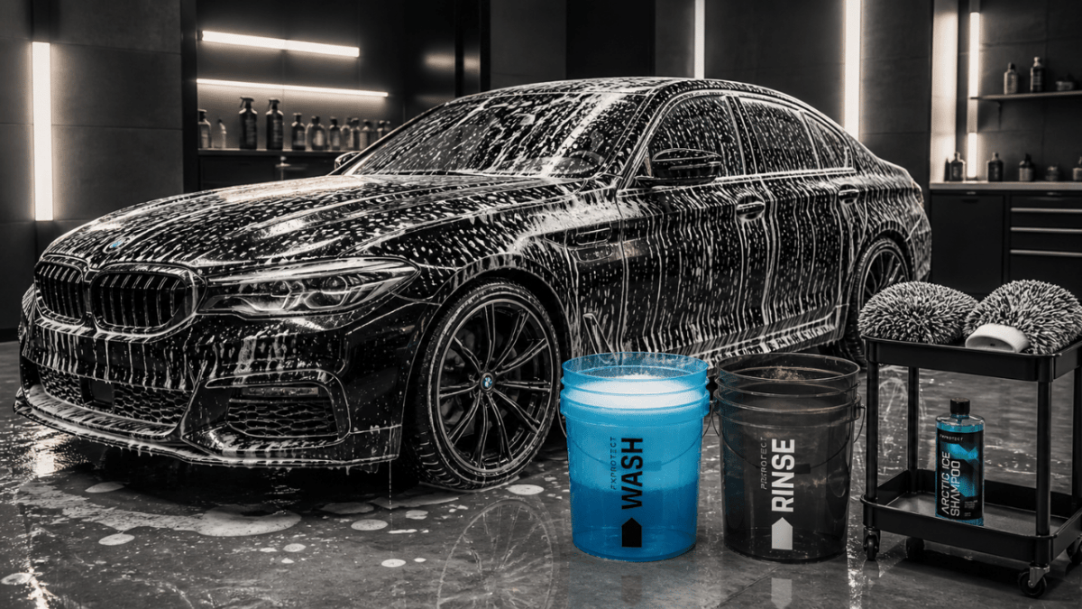 Auto selber waschen – so gelingt die perfekte Handwäsche