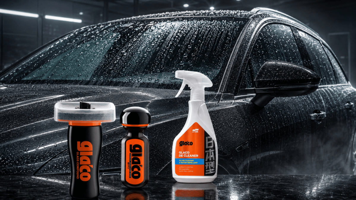 Klare Sicht bei jedem Wetter: Glaco Compound Roll On & Ultra Glaco im Überblick