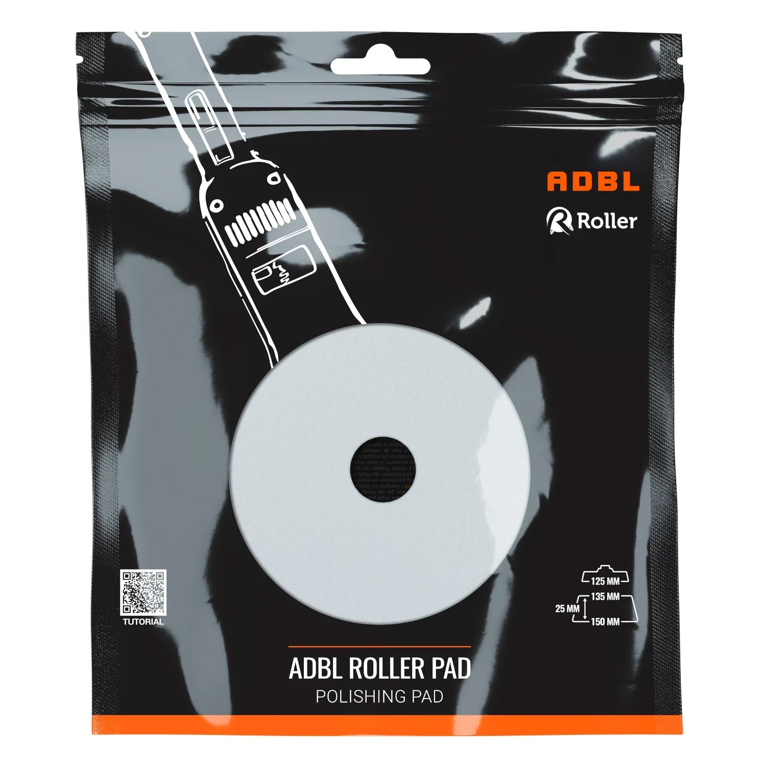 ADBL Roller Polierpad DA Cut 125mm