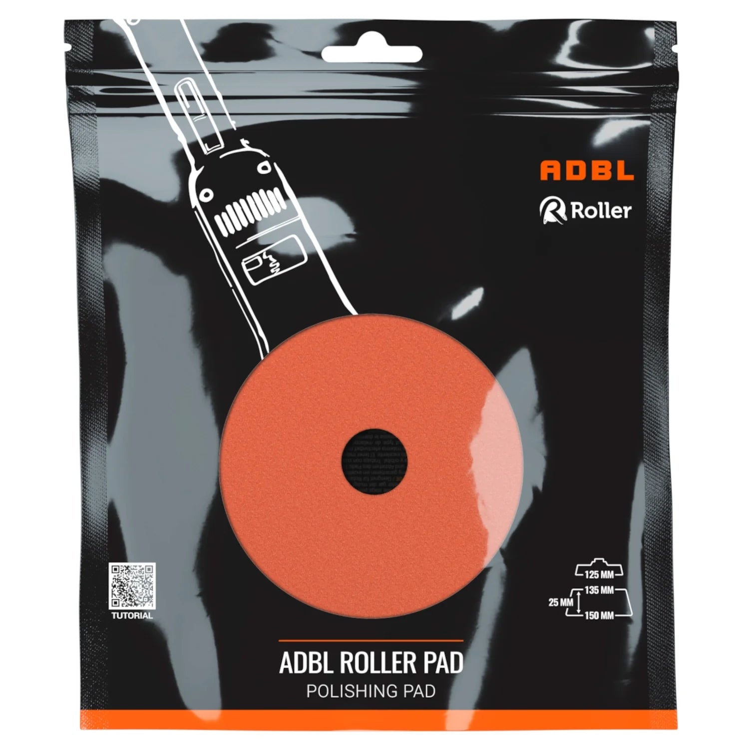ADBL Roller Polierpad DA One Step 125mm