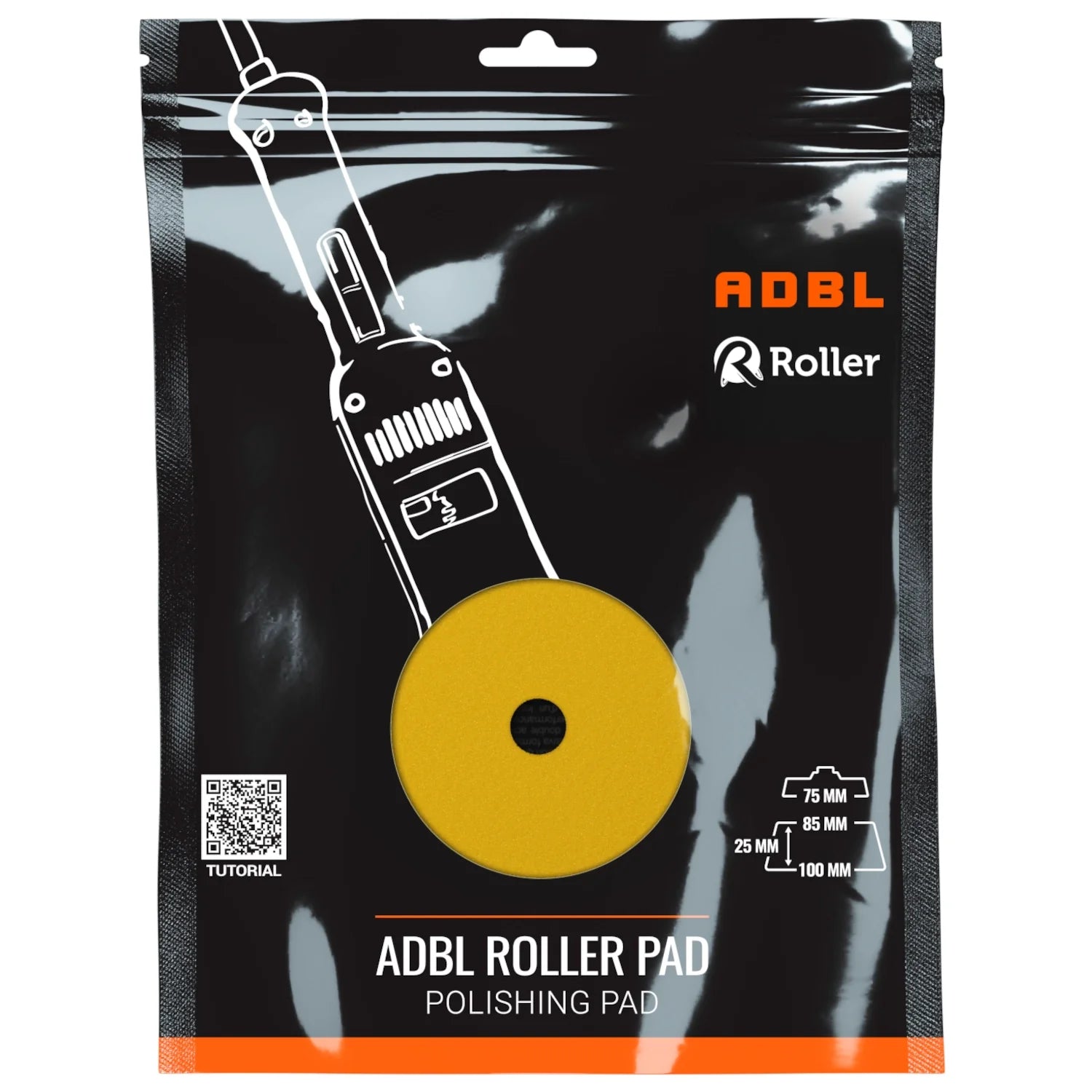 ADBL Roller Polierpad DA Polish 75mm