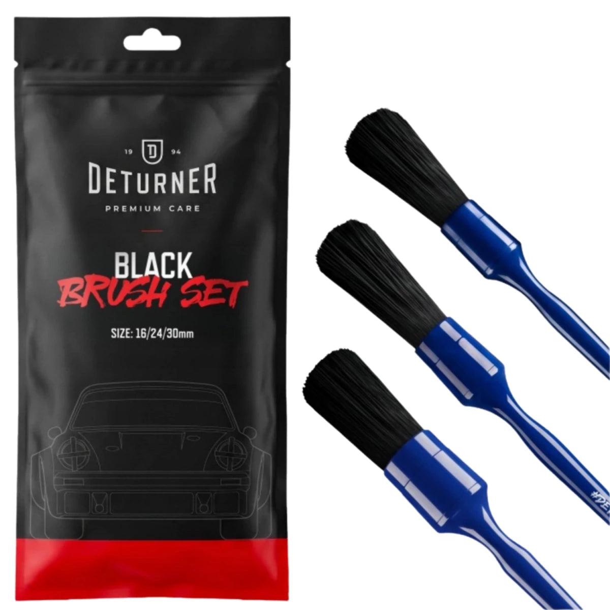 Deturner Black Brush Pinsel Set