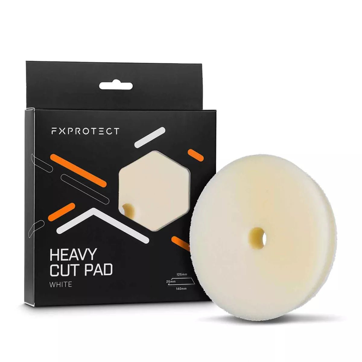 FX-Protect Heavy Cut Pad - White Hard 125mm