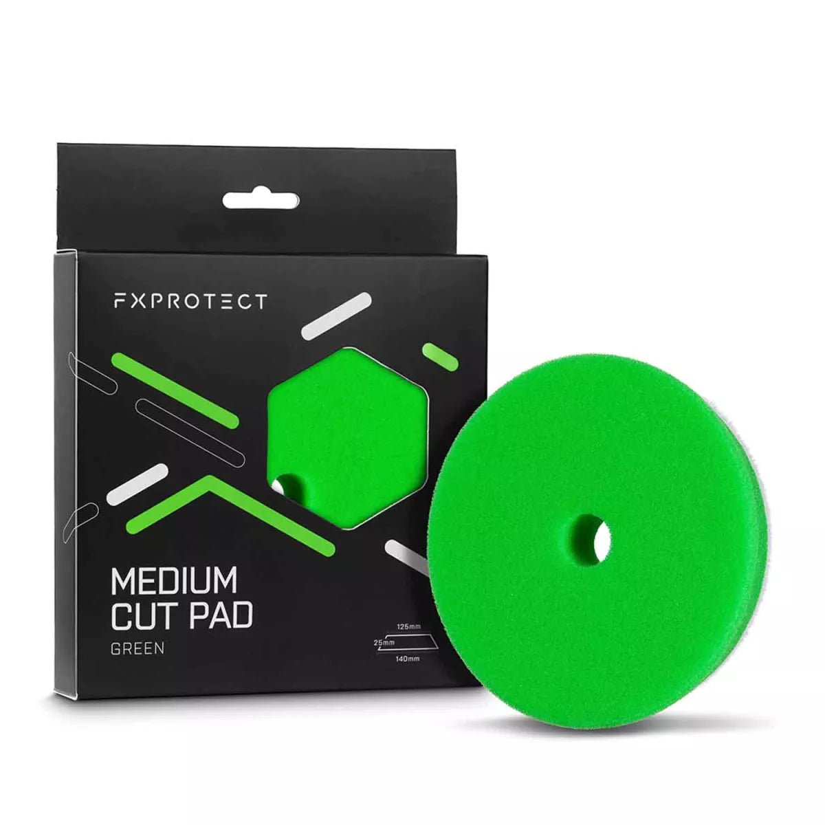 FX-Protect Medium Cut Pad - Green Medium 125mm