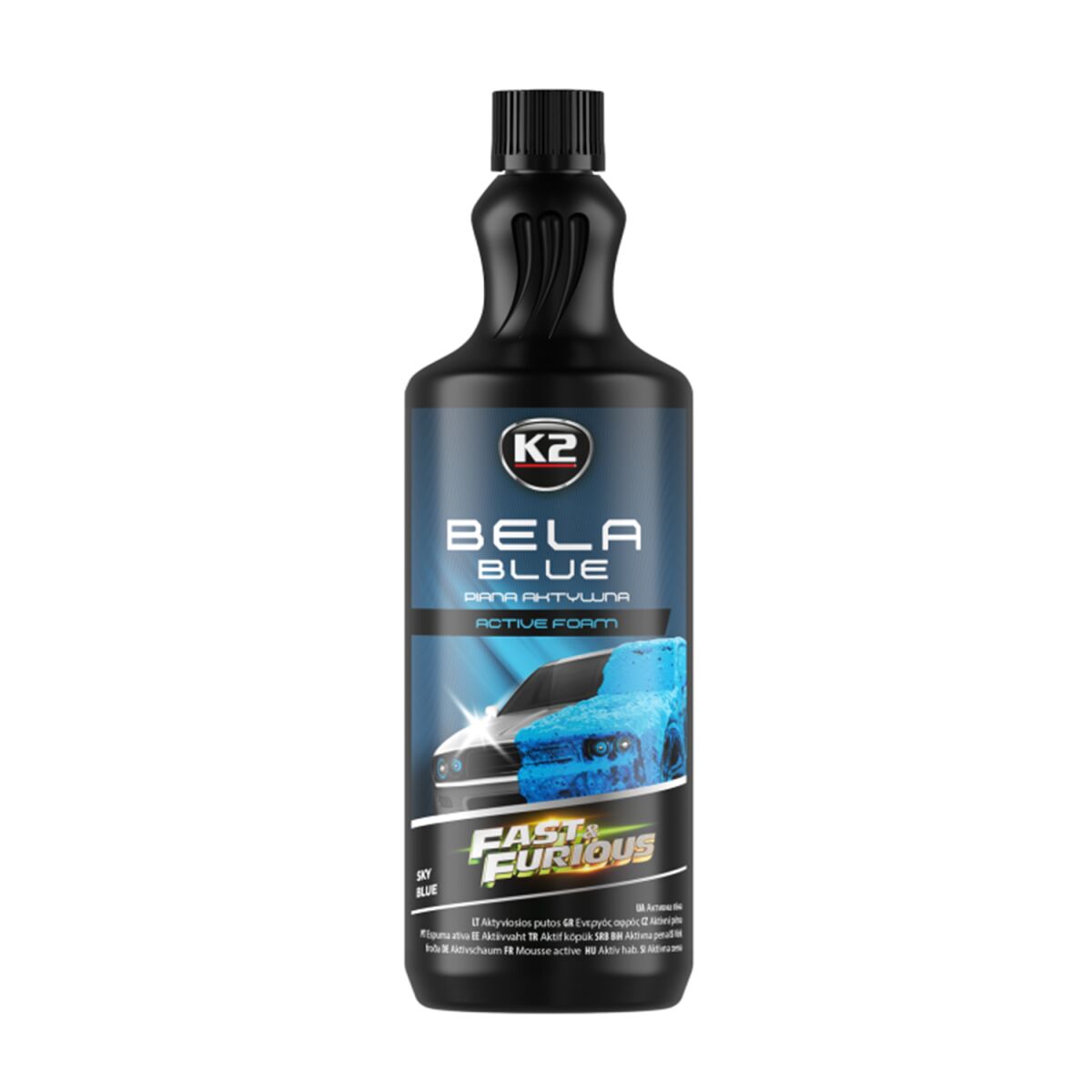 K2 Bela Blue Fast&Furious Aktivschaum 1L