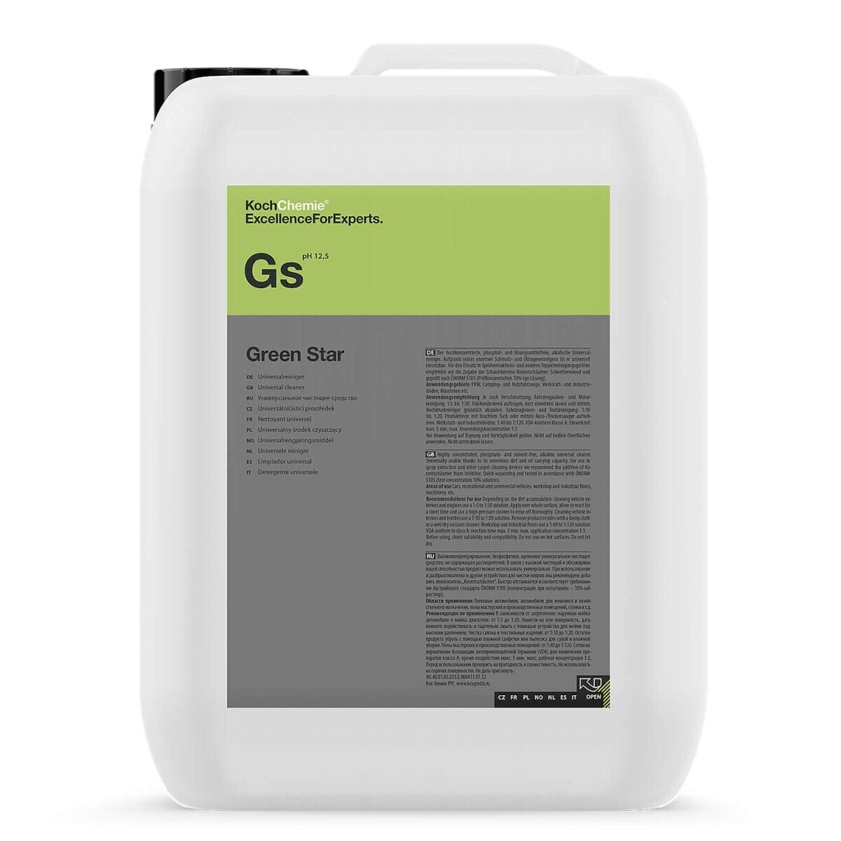Koch Chemie Green Star - Pitstopstore - Allzweckreiniger (APC) - 2