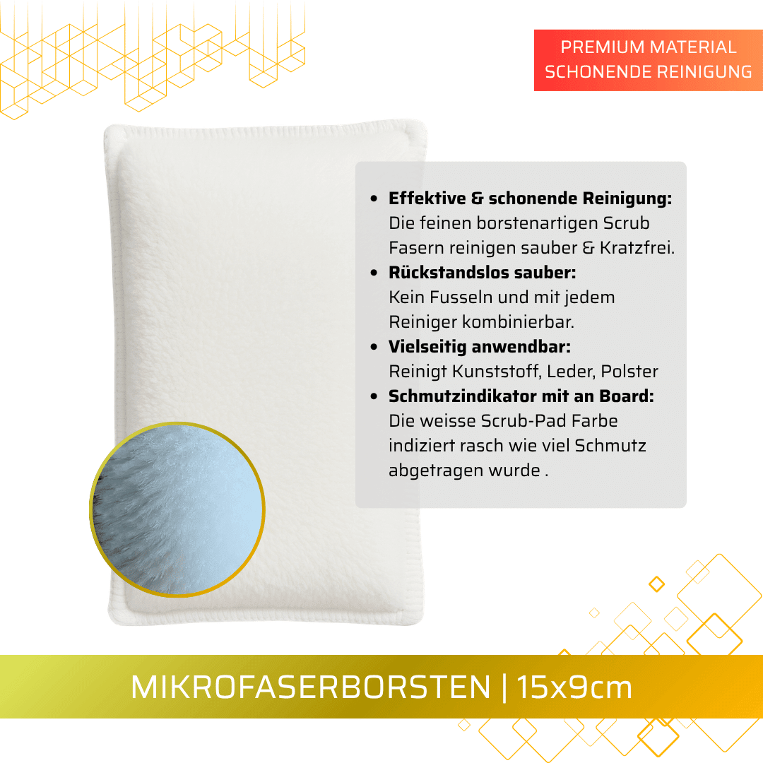 Pitstopstore Double Impact Innenraum Scrub Pad