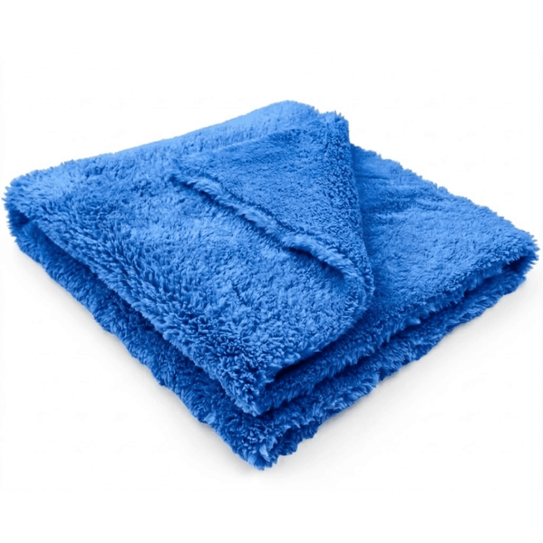 Pitstopstore Edgeless Super Soft Mikrofasertuch 500GSM Blau 40×40cm