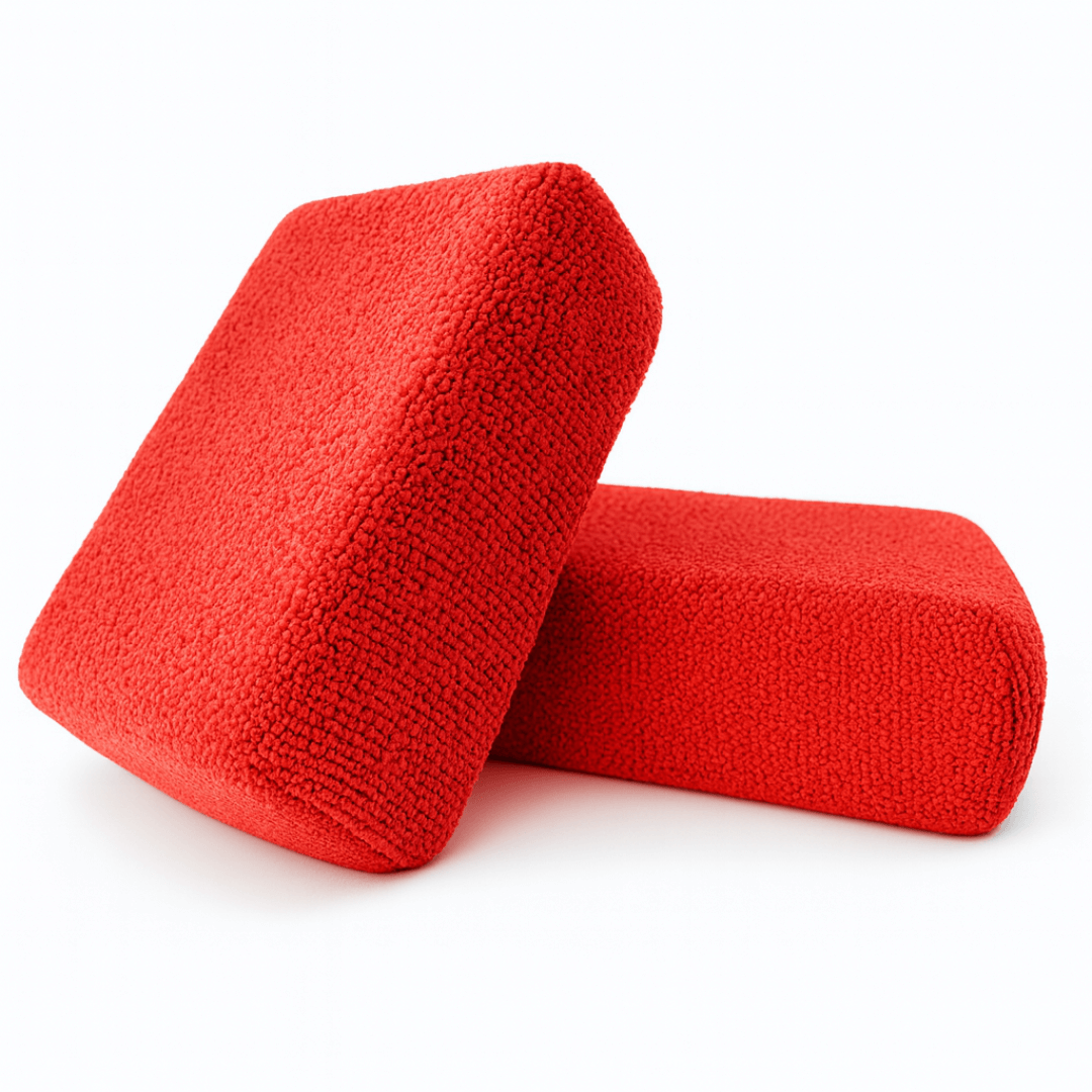 Pitstopstore Microfaser Versiegelungs Applikator Grau 2Stk.