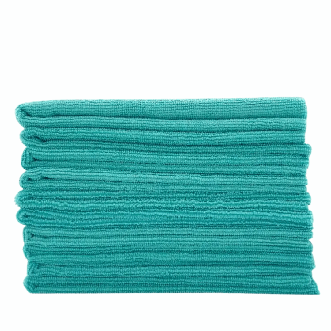 Pitstopstore Edgeless Allround Microfiber Towel 250GSM Türkis 40×40cm 5Stk.