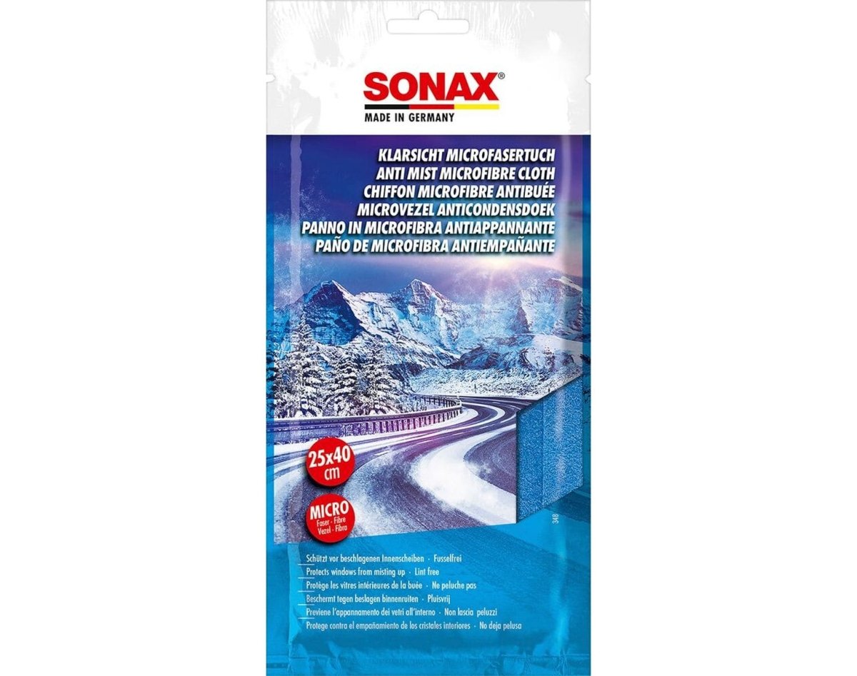 SONAX KlarSicht MicrofaserTuch Anti-Beschlag 40 x 25cm