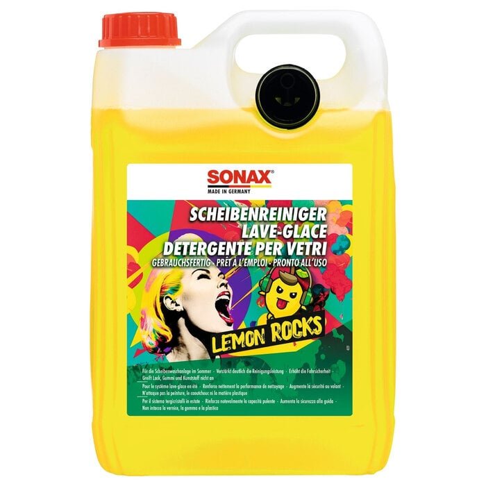 SONAX ScheibenReiniger Lemon 5L - mit spritzigem Duft