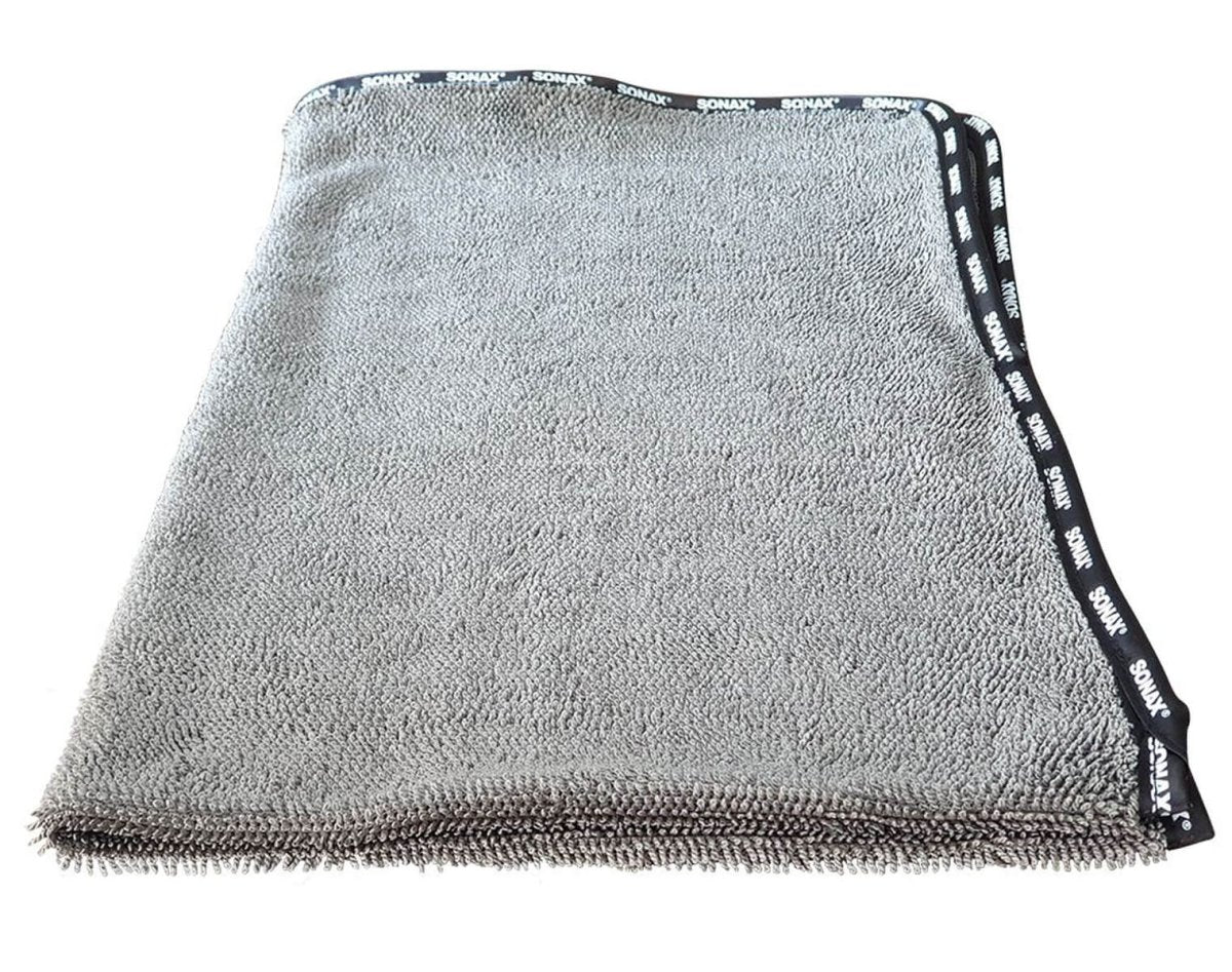 SONAX Microfaser Trocken Tuch Plus 80 × 50 cm 520GSM