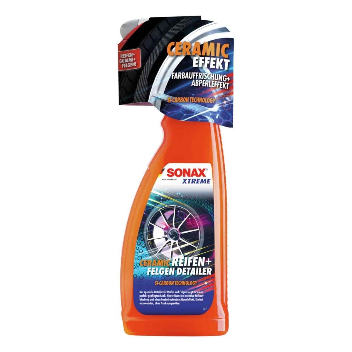 SONAX XTREME Ceramic Reifen+Felgen Detailer 750ml - Pitstopstore - Sprühversiegelung - 1