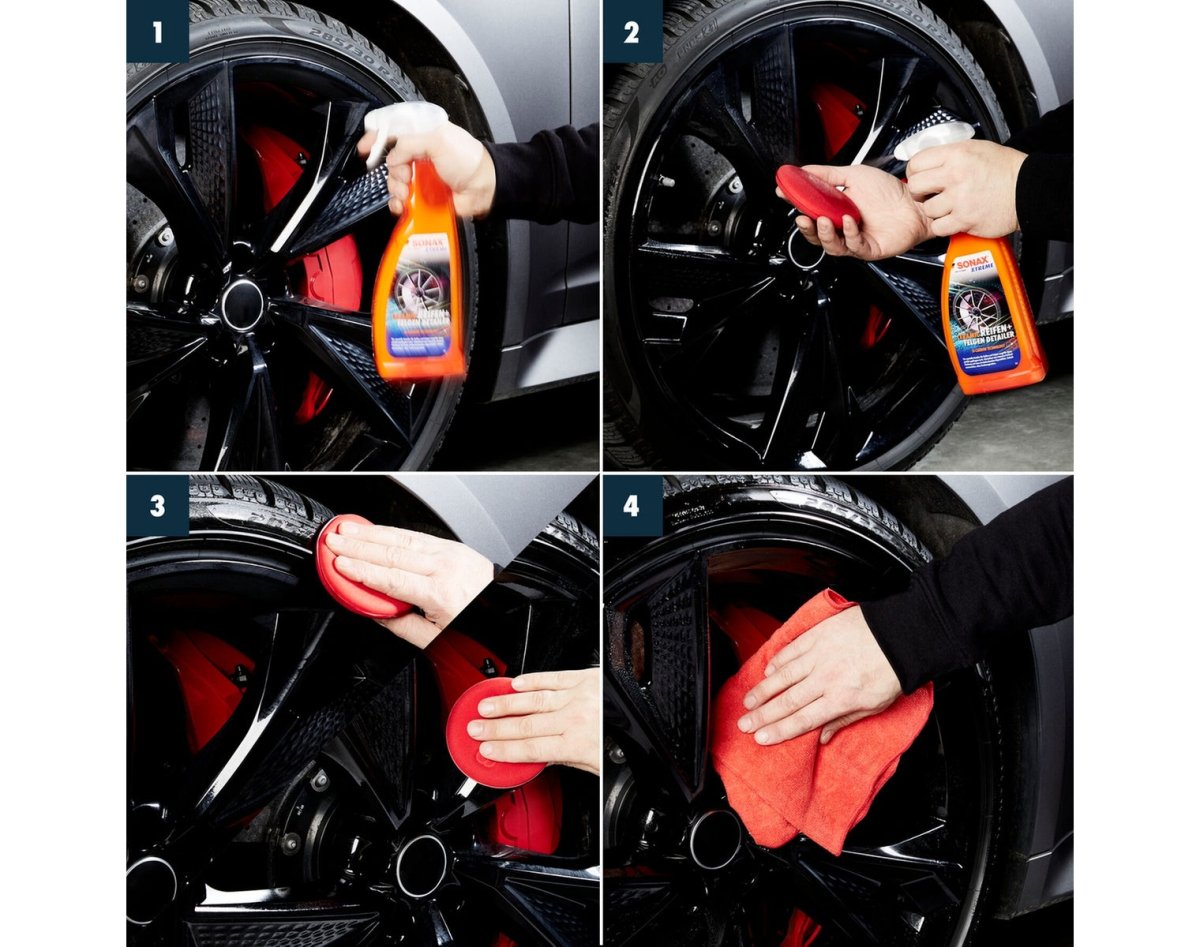SONAX XTREME Ceramic Reifen+Felgen Detailer 750ml - Pitstopstore - Sprühversiegelung - 2