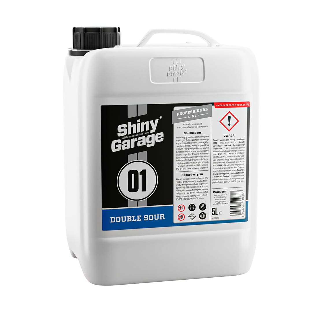 Shiny Garage Double Sour Shampoo & Foam 5L