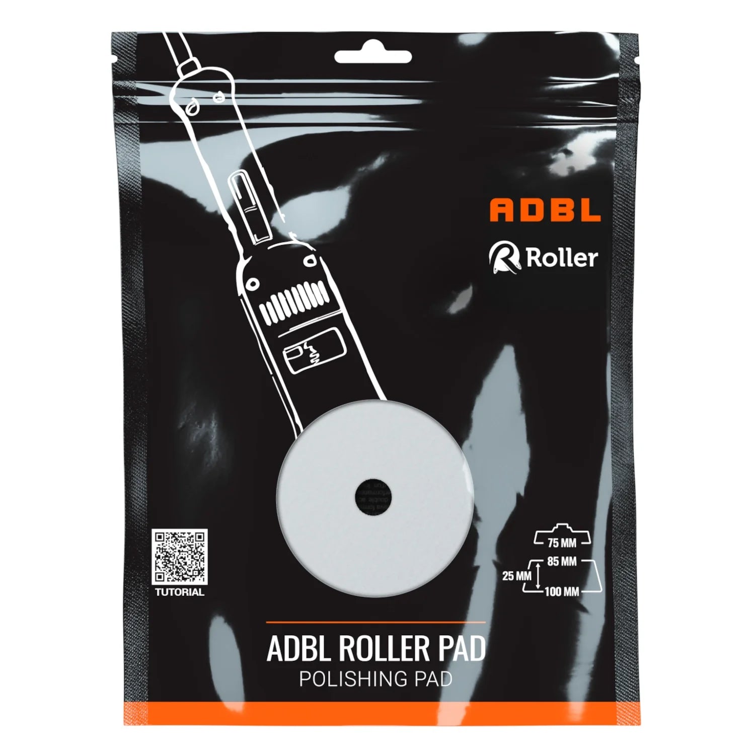 ADBL Roller Polierpad DA Cut 75mm