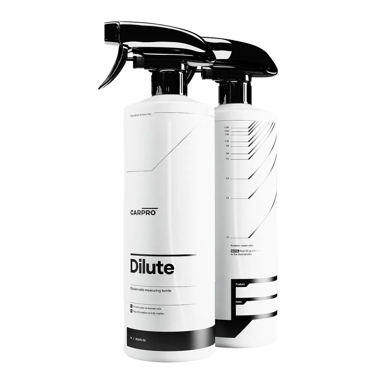 CarPro Dilute Sprühflasche mit Skala 1L