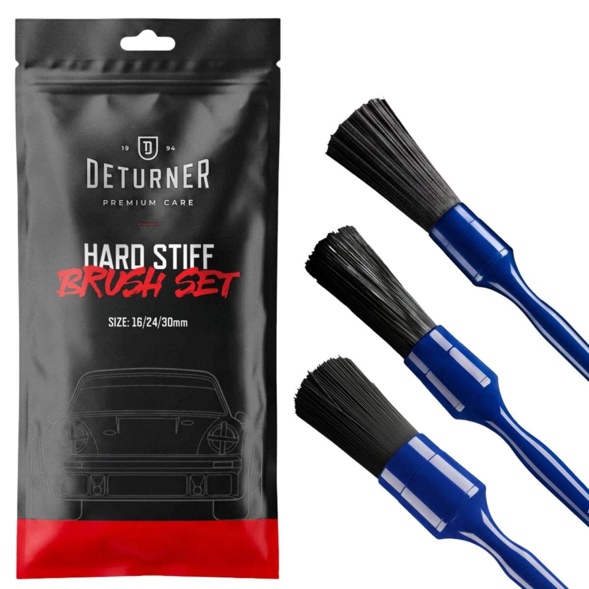 Deturner Hard Stiff Brush Pinsel Set