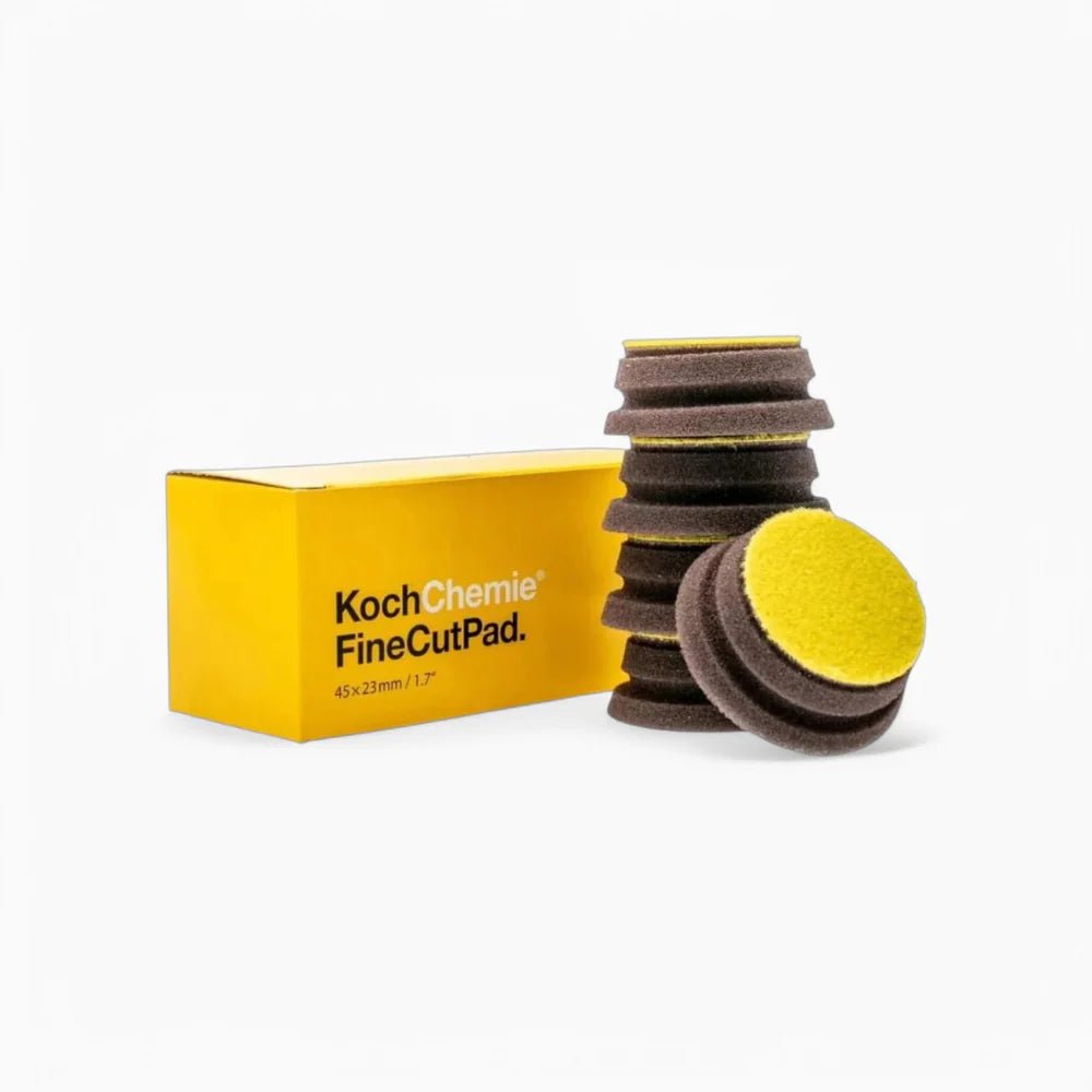 Koch Chemie Fine Cut Foam Pad Polierschwamm 5er Pack gelb ø45mm
