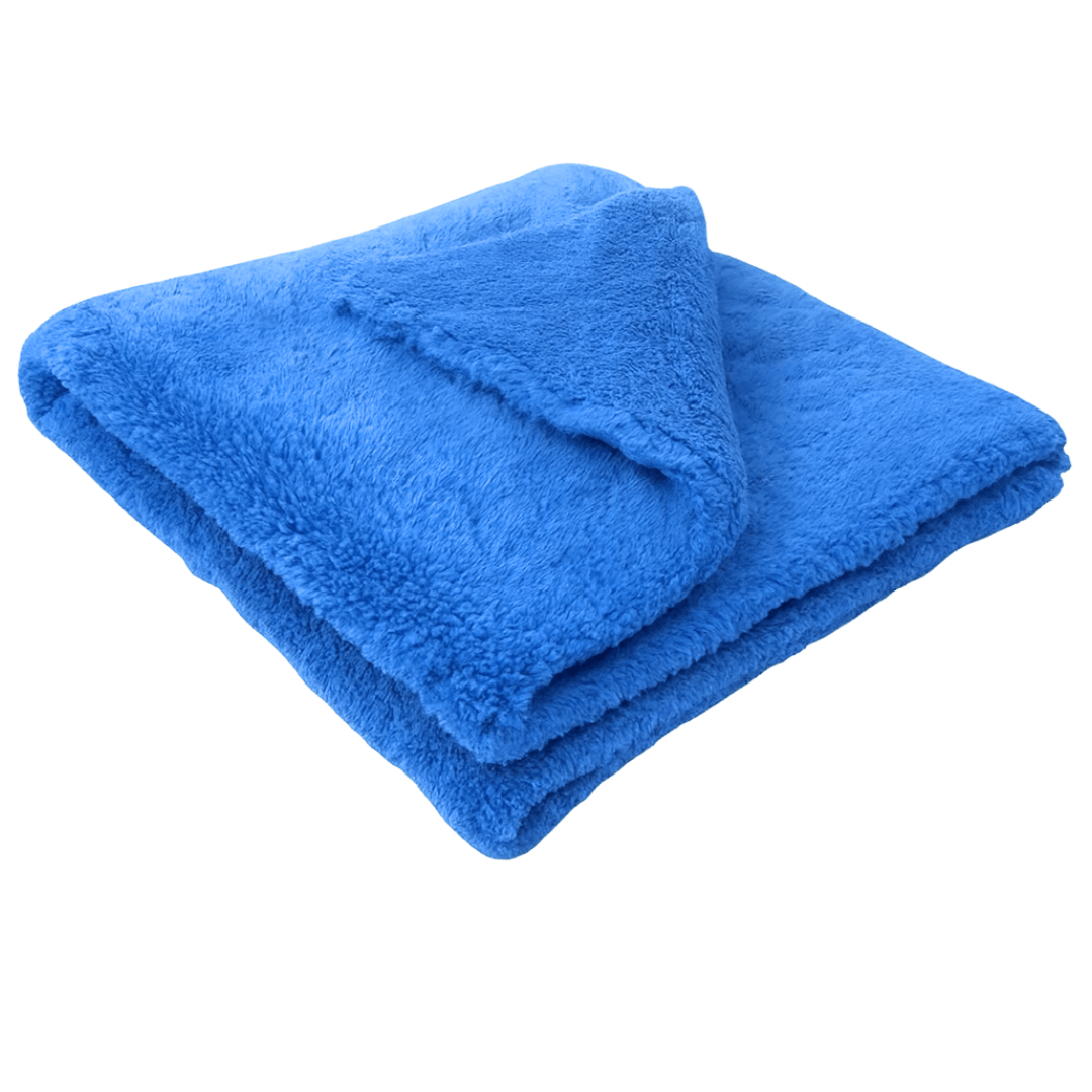 Pitstopstore Edgeless Super Soft Mikrofasertuch 500GSM Blau 40×40cm