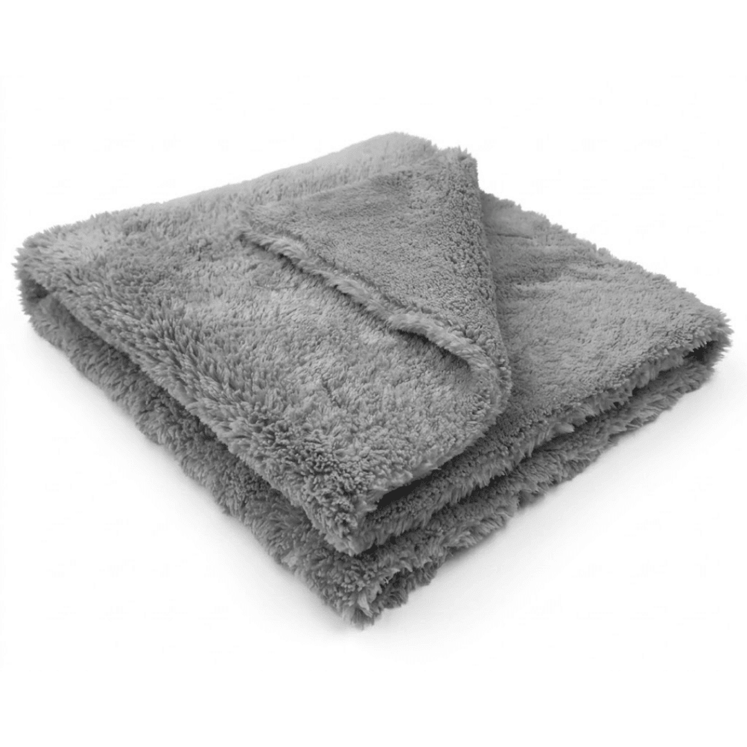 Pitstopstore Edgeless Super Soft Mikrofasertuch 500GSM Grau 40×40cm