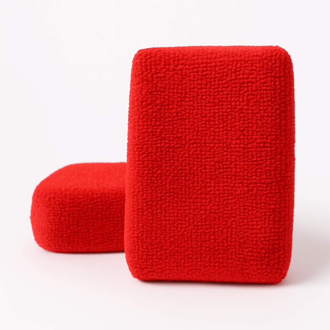 Pitstopstore Microfaser Versiegelungs Applikator Rot 2Stk.