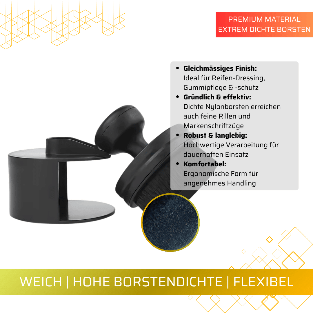 Pitstopstore Reifen-Dressing-Bürste