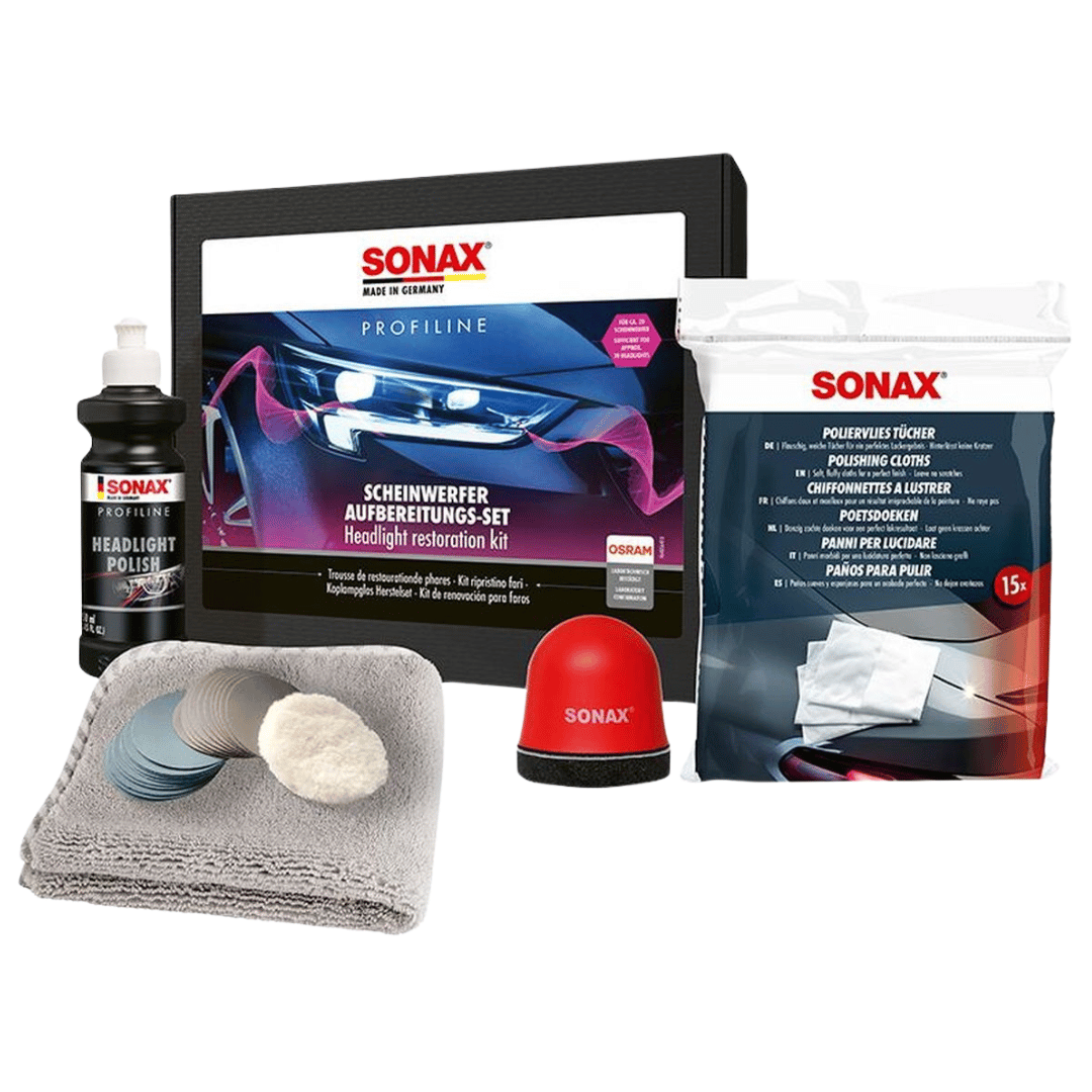 SONAX PROFILINE Scheinwerfer AufbereitungsSet