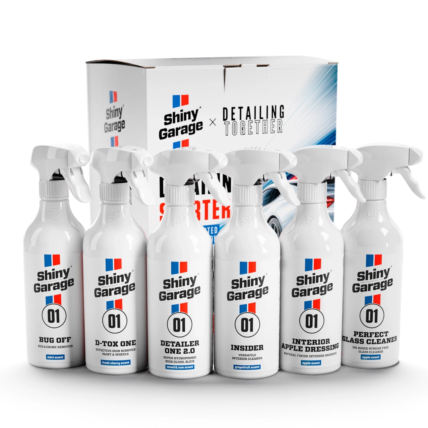 Shiny Garage x Detailing Toghether Starter Kit 6 x 500ml