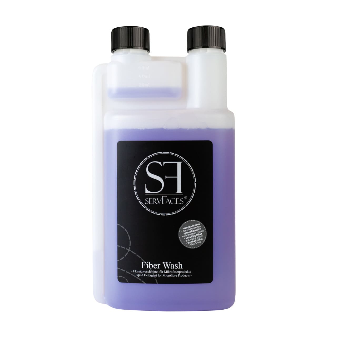 servFaces Fiber Wash Mikrofaserwaschmittel 1L